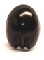 Preview: Sicherheitsnase 7 mm x 9 mm Koala hart schwarz glänzend mit Sicherheitsscheibe