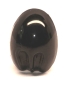 Preview: Sicherheitsnase 9 mm x 13 mm Koala hart schwarz glänzend mit Sicherheitsscheibe