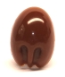 Preview: Sicherheitsnase 9 mm x 13 mm Koala hart braun glänzend mit Sicherheitsscheibe