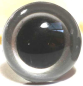 Preview: Sicherheitsaugen Silber metallic
