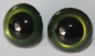 Preview: 1 Paar Sicherheitsaugen Oliv metallic