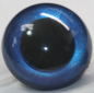 Preview: Sicherheitsaugen Blau metallic