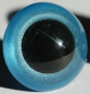 Preview: Sicherheitsaugen Hellblau metallic