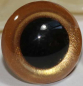 Preview: Sicherheitsaugen Gold Deep metallic
