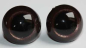 Preview: 1 Paar Sicherheitsaugen Kakao metallic