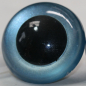 Preview: Sicherheitsaugen taubenblau metallic