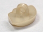 Preview: 1 Mund creme zum Annähen 13 mm x 25 mm