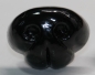 Preview: Sicherheitsnase 25 mm x 19 mm Hund hart schwarz mit Sicherheitsscheibe