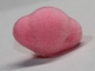 Preview: Sicherheitsnase 18 x 26 mm Nager Nagetier Flock rosa mit Sicherheitsscheibe