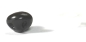 Preview: Sicherheitsnase 8 x 5 mm Nager Nagetier hart schwarz glänzend mit Sicherheitsscheibe
