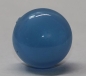 Preview: Sicherheitsnase 14 mm rund Blau halbtransparent mit Sicherheitsscheibe