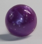 Preview: Sicherheitsnase 18 mm rund Perlviolett Glitter mit Sicherheitsscheibe