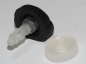 Preview: Sicherheitsnase 16 mm x 13 mm Hund Soft schwarz Softnase mit Sicherheitsscheibe