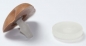 Preview: Sicherheitsnase 30 mm x 20 mm Katze Soft hellbraun Softnase mit Sicherheitsscheibe