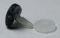 Preview: Sicherheitsnase 20 mm x 19 mm Katze Soft schwarz Softnase mit Sicherheitsscheibe