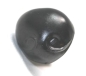 Preview: 1 Stück Nase Hund / Bär zum Einkleben 14 mm x 15 mm schwarz
