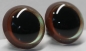 Preview: 1 Paar Sicherheitsaugen Prisma Color bronze grün