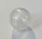 Preview: 1 Stück Rasselball weiß ca. 17 mm