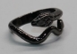Preview: Ring Schlange dunkel