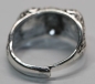 Preview: Ring Greifvogel silbern rosa