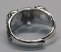 Preview: Ring Greifvogel silbern violett