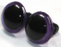 Preview: 1 Paar Sicherheitsaugen 16 mm Violett irisierend metallic Schielaugen