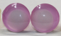 Preview: 1 Paar Sicherheitsaugen Schielaugen trapezoid 20 mm rosa nachtleuchtende Pupille