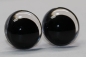Preview: 1 Paar Sicherheitsaugen 14 mm Schielaugen transparent
