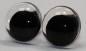 Preview: 1 Paar Sicherheitsaugen 18 mm Schielaugen transparent
