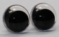 Preview: 1 Paar Sicherheitsaugen 18 mm Schielaugen transparent