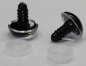Preview: Sicherheitsaugen 18 mm Schielaugen transparent 3