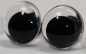 Preview: 1 Paar Sicherheitsaugen 20 mm Schielaugen transparent