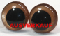 Preview: 1 Paar Sicherheitsaugen 20 mm rosegold metallic Schielaugen