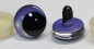 Preview: 1 Paar Sicherheitsaugen trapezoid 25 mm violettgold metallic Schielaugen