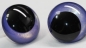 Preview: 1 Paar Sicherheitsaugen 28 mm violettgold metallic Schielaugen