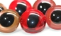 Preview: Sonderangebot: 5 Paar Sicherheitsaugen 40 mm