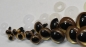 Preview: Sonderangebot: 8 Paar Sicherheitsaugen Größenmix Katze / Drache 9 mm, 12 mm, 15 mm,18 mm, 21 mm, 25 mm, 28 mm und 30 mm