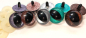 Preview: Sonderangebot: 5 Paar Sicherheitsaugen Katze Drache 30 mm Farbmix