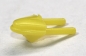 Preview: 1 Stück Schnabel zum Einkleben 19 mm x 11 mm gelb