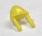 Preview: 1 Stück Schnabel zum Einkleben 19 mm x 11 mm gelb