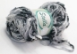 Preview: Wolle Stella Chenille 50 g 100 % Polyester schwarz-grau-weiß