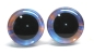 Preview: 1 Paar Sicherheitsaugen trapezoid pastell 25 mm