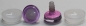Preview: 1 Paar Sicherheitsaugen trapezoid 20 mm rosa nachtleuchtende Pupille