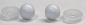 Preview: 1 Paar Sicherheitsaugen 10 mm Teddyaugen weiß durchgefärbt