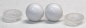 Preview: 1 Paar Sicherheitsaugen 12 mm Teddyaugen weiß durchgefärbt