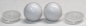 Preview: 1 Paar Sicherheitsaugen 16 mm Teddyaugen weiß durchgefärbt