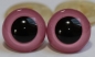 Preview: 1 Paar Sicherheitsaugen rosa