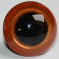 Preview: 1 Paar Sicherheitsaugen orangegold metallic