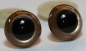 Preview: 1 Paar Sicherheitsaugen Rose Gold metallic