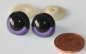 Preview: 1 Paar Sicherheitsaugen Exclusiv Schlafaugen violett schwarz